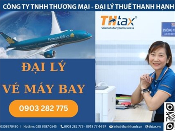 Khám Phá Sự Thuận Tiện và Đáng Tin Cậy với Dịch Vụ Đại Lý Vé Máy Bay của THtax**